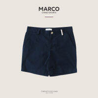 TWENTYSECOND กางเกงขาสั้น รุ่น Marco chino shorts - สีกรม / Navy