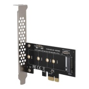 M.2 PCIe Adapter Card M2 SSD NGFF NVMEM Key to PCIe 3.0 X 1 for Desktop