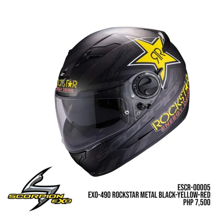 scorpion rockstar helmet