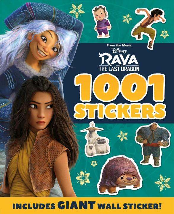 Disney Raya And The Last Dragon 1001 Stickers Lazada Vn