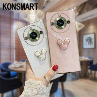 KONSMART เคสใหม่สำหรับ Realme 11 Pro 11pro + 2023 Ins เคสโทรศัพท์ชุบลายการ์ตูน3D หรูหรา REALME11 Pro 5G