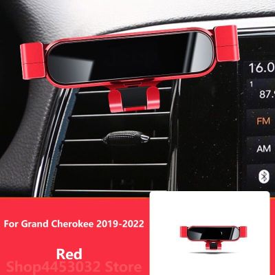 สำหรับ JEEP Grand Cherokee 2022 2021 2020รถที่จับโทรศัพท์มือถือการหมุน360องศากระจกมองหน้ารถยนต์อุปกรณ์หนีบ2014