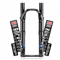 Jollic Front Fork Sticker Mountain Bike โช้คอัพหน้าเปลี่ยนสติกเกอร์กันน้ำ