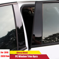 Window Pillar Sticker Trim For 2019 2020 Volkswagen Polo Car Accessories Styling