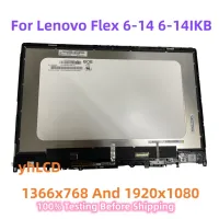 14 นิ้วสำหรับ Lenovo การงอไอเดียแพด6-14 6-14IKB แบบยืดหยุ่น/5D10R03188 ARR/5D10R03189 81EM 81HA หน้าจอสัมผัส + จอแสดงผล + ทัชสกรีนจอ LCD