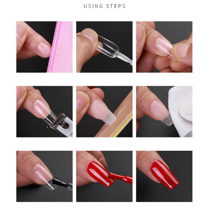lowest-price-mh-120pcs-poly-nail-gel-เล็บคู่ส่วนขยายลายนิ้วมือ-uv-builder-nail-tips-tools