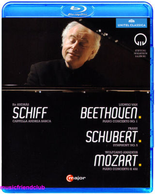 Andreas Schiff plays Beethoven Schubert Mozart Piano (Blu ray BD25G)