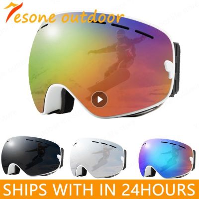 Ski Goggles NEW Double Layers Anti-Fog Snow Snowboard Glasses Snowmobile Eyewear Outdoor Sport Ski Googles Men Women Accessories