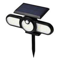 Solar Powered LED Lamp Ground Plug Light Smart Sensor Rechargeable Pathway Spotlight Outdoor Garden Lawn Street Lamps Decor