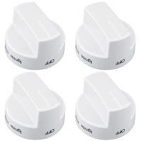 W10339443 WPW10339443 Gas Range Stove Knob White Replacement Parts Accessories Oven Cooktop Surface Burner Control Knobs