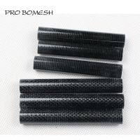 Pro Bomesh 5pcs/pack 100mm 90mm Normal Hollow Carbon Tube 3K Carbon Twill Tube For Reel Seat DIY Fishing Rod Component Repair