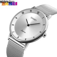 XIEZHU Store SKMEI Fashion Simple Watches Stainless Steel Waterproof Casual Quartz Watch For Men Women 1264