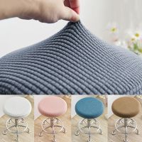 【lz】✗♗  Elastic Anti-sujo Cadeira Capa Round Bar Stool Slipcover Casa Cadeira Protector Barstool estiramento Capas de Assento