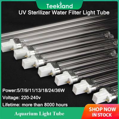 Teekland 5/7/11/13/18/24/36วัตต์หลอดไฟสำหรับพิพิธภัณฑ์สัตว์น้ำถังน้ำชี้แจงกรอง G23หลอดไฟ
