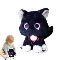 Genshin Impact Scattered Soldiers Cat Doll Scattered Soldiers Toy Anime Game Doll Black Cat Game Peripheral Cartoon Pillow Birthday Gift superb