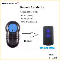 สำหรับ Merlin M802 แบตเตอรี่ระยะไกลประตูโรงรถระยะไกล Мерлин 40.685MHz Tārua te tatau การควบคุมโรงรถ remoto de la puerta del garaje-srng633433