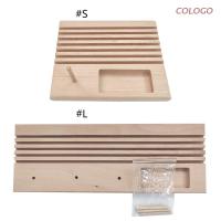 Quilting Wooden Ruler Rack Organizer Stand Rack Ruler Rack Wooden Patchwork Rule D0LD Quilting