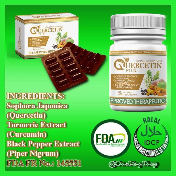 UERCETIN PLUS. ALLERGIES. ANTIHISTAMINE. BIOFLAVONOID. ANTIOXIDANT