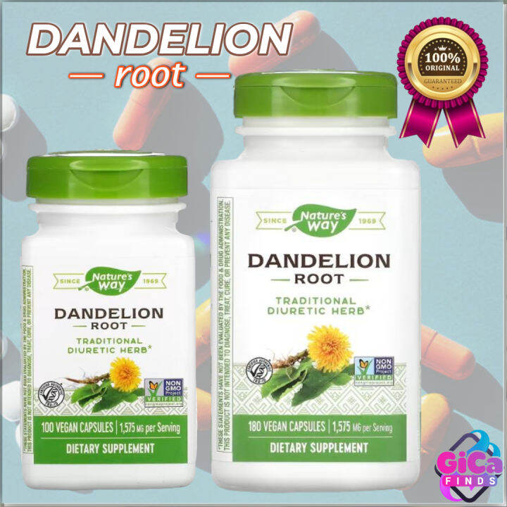 Nature s Way Dandelion Root 525 Mg 100 Vegan Capsules Lazada PH nature-s-way-dandelion-root-525-mg-100-vegan-capsules-lazada-ph