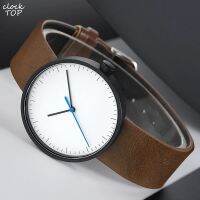 「Dark blue watch」 MenSimpleMontreMens BlackCasual FashionWristwatch MaleThinMan Reloj