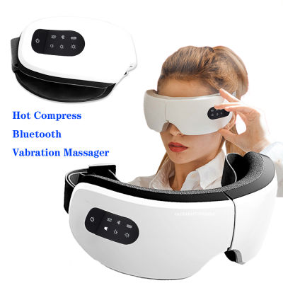 Eye Massager Smart Eye Vitor Hot Compress Bluetooth Musice Eye Care Heating Fatigue Relief Foldable Device USB Charging