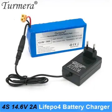 12v 10A 14.6V/12.8V Lifepo4 Charger 110-220V 4S High Power charger for  Lithium