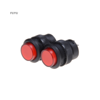 FUYU 2pcs R16-503AD Off-On LED Light Self-Lock LATCHING ปุ่มกดสวิทช์