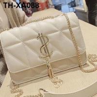 French klein a senior female new texture bag chain tassel ling lattice bread womens shoulder worn