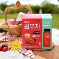 (พร้อมส่ง/ของแท้) Danongwon Daily Kombucha Berry  [1กล่อง 20ซอง] FREE GIFT -ชาคอมบูชา