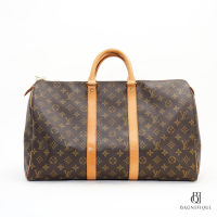 LV KEEP ALL 45 BROWN MONOGRAM CANVAS GHW