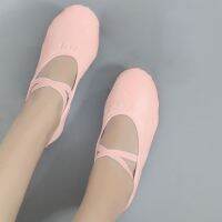 hot【DT】 Childrens Ballet Shoes Color Cats Claw up-free Soft-soled Anti-Slip Pracitce Training Dancer