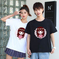 BK-350 เสื้อยืดแขนสั้นพร้อมส่ง 10สี ลายการ์ตูน ขายดีตามเทรนต์ ลายน่ารัก สีสันสดใส่น่ารัก ใส่ได้ทั้งหญิงและชาย (S-3XL) ***ปลีก-ส่ง***