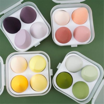 【CW】❂❣▽  3/4pcs Makeup Sponge Blender Egg Puff Foundation Sponges Puffs Make Up Accessories Tools