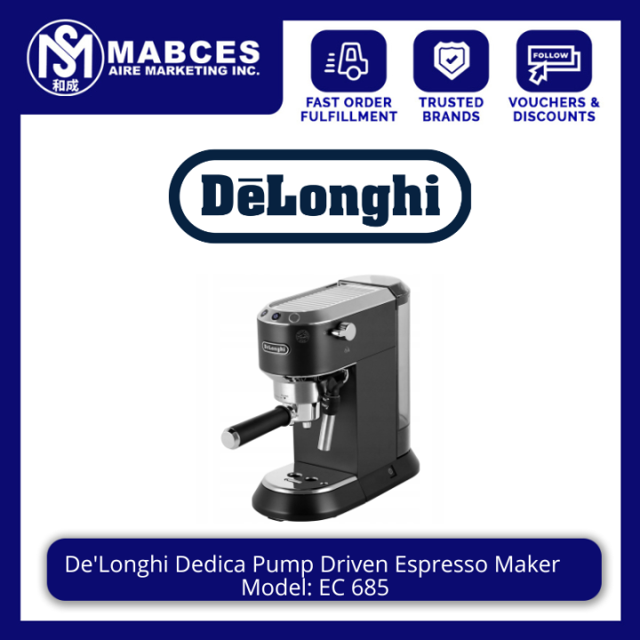 De'Longhi Pump Driven Espresso Maker EC 685 Lazada PH