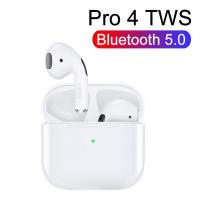 【CW】 TWS Pro 4 Bluetooth 5.0 Earphones Wireless Headphones Hands Free In Ear Stereo Earbuds Pro4 Music Game Headset For Smartphones