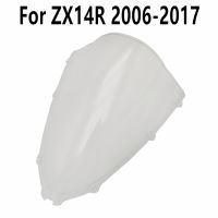 ที่บังลมกระจกหน้ารถสปอยเลอร์สีดำใสสำหรับ ZX14R ZX 14R 2006-2007-2008-2009-2010-2011-2012-2013-2017