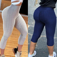 Push Up 34 Leggings Women Fitness High Waist Anti Cellulite Leggings Workout Jeggings Capri Energy Elastic Trousers Gym Tights