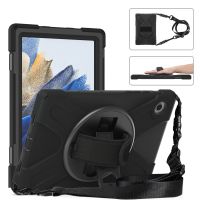 สำหรับ Samsung Galaxy Tab A 10.5 "2018 T595 T590 Casing Tablet ที่เด็กปลอดภัยฝาซิลิคอนสำหรับ8.4 T307 2020 T380 T377P T377V T385