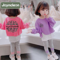 JoynCleon Girls Set Hoodie Casual แฟชั่นสองชิ้นชุดอบอุ่นน่ารักสองชิ้น