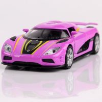 รถของเล่นสำหรับ Koenigsegg ของเล่นโลหะรถโลหะผสม Diecasts และของเล่นยานพาหนะแบบจำลองขนาดเล็กโมเดลรถยนต์รถของเล่นสำหรับเด็ก1:32