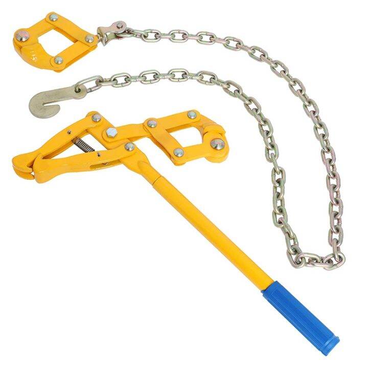 Chain Strainer Fence Repair Compact Tool,Barbed Wire Tightener 47.25 Inch Chain Capacity 2200Lbs