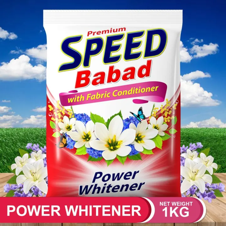 1kg Babad Power Whitener Laundry Powder Detergent Soap , Sabon Panlaba