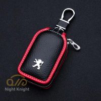 Hot New For Peugeot Leather Key Holder Cover Smart Key For 301 308 408 508 2008 308S 3008 4008 5008 307 Key Bag zhi