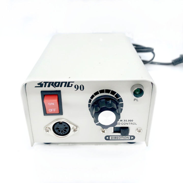 strong-90กล่องควบคุม35000rpm-65w-handle-102l-ไฟฟ้าเล็บเจาะเครื่องโปแลนด์เล็บเจาะ-set