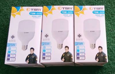 หลอดไฟ LED  TSM-025 หลอดประหยัดพลังงาน 25W แสงขาว