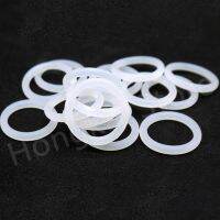 5-50 Buah CS 2.4Mm Cincin O Silikon Kelas Makanan OD 8-30Mm Gasket Cincin Putih Suhu Tinggi Tahan Air-35 ℃-200 ℃