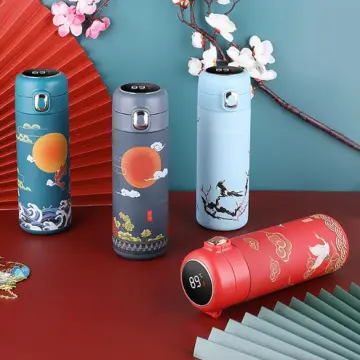 500ml creative chinese style retro thermos