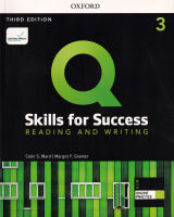 Bundanjai (หนังสือเรียนภาษาอังกฤษ Oxford) Q Skills for Success 3rd ED 3 Reading and Writing Student Book iQ Online Practice (P)