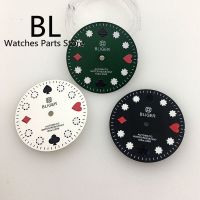 hot【DT】 BLIGER New Poker Pattern 29mm NH35A Movement Date At 3 OClock