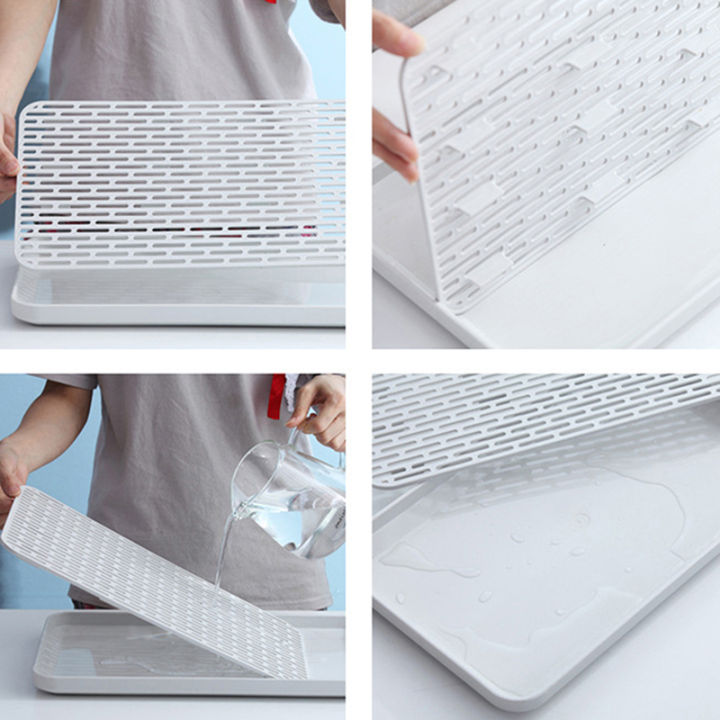 cup-storage-tray-double-layer-dish-drainer-fruit-vegetable-water-drain-racks-kitchen-organizer-washing-drying-rack-serving-plate